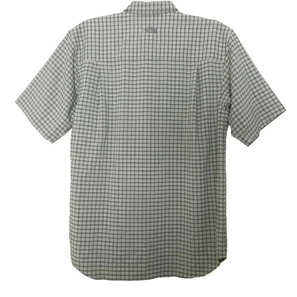 The North Face Short Sleeve Button Down Camp Shirt Men's Medium Gorpcore Outdoor